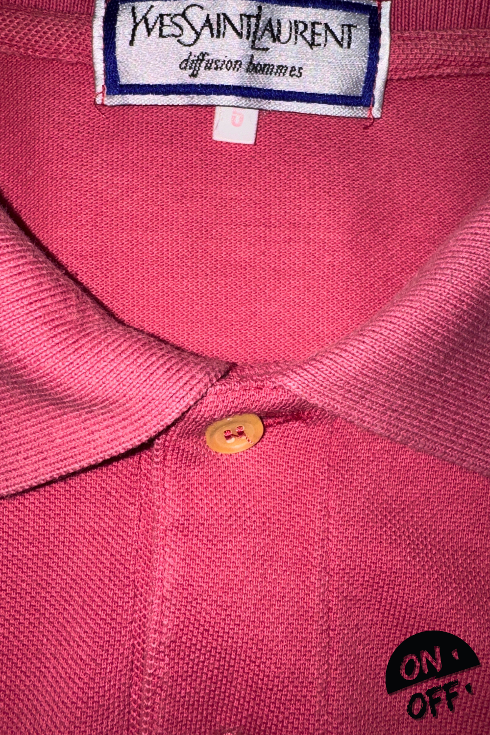 Yves Saint Laurent Polo XXL — detalle 2