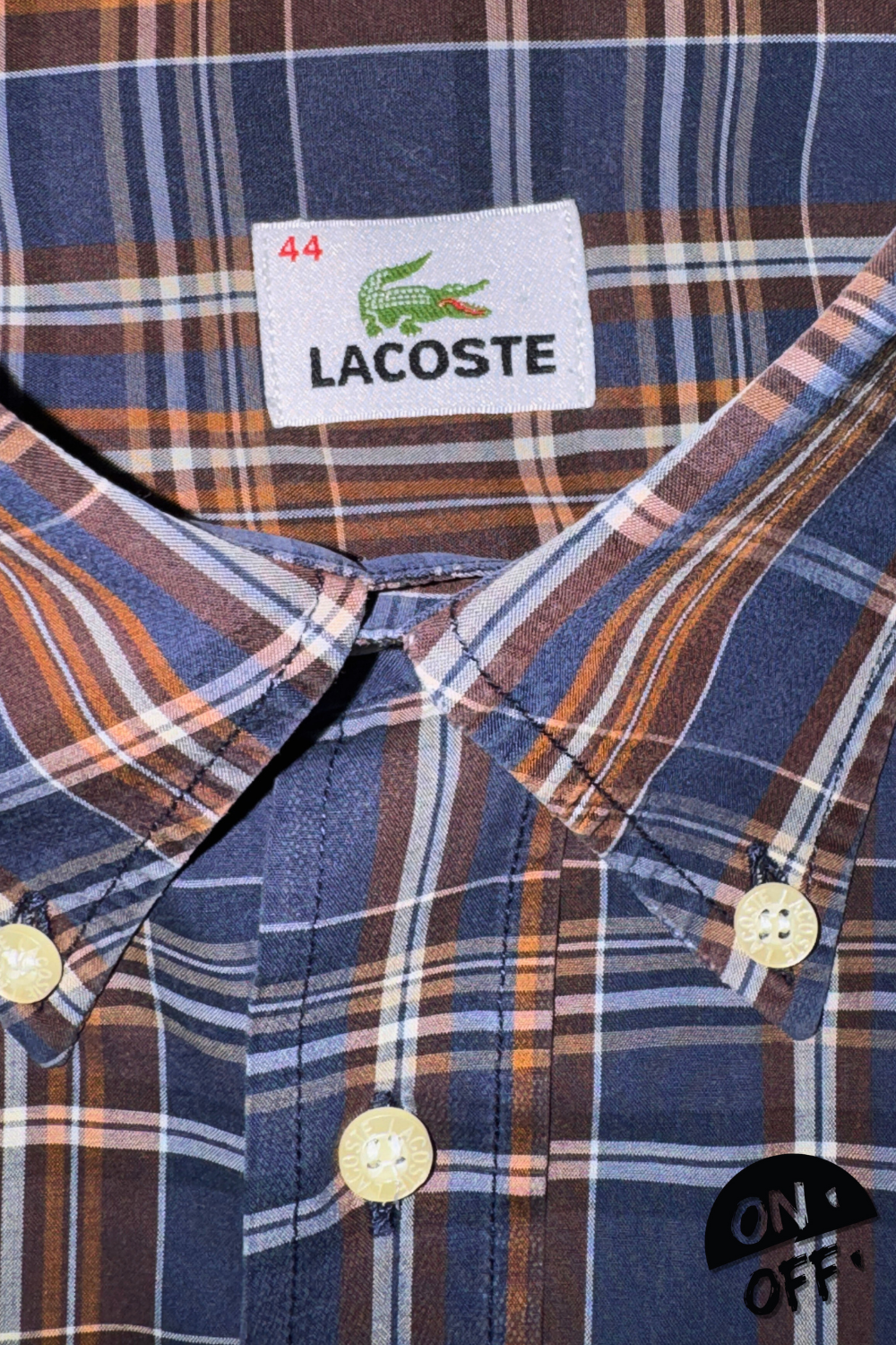 Lacoste Camisa XL — detalle 2