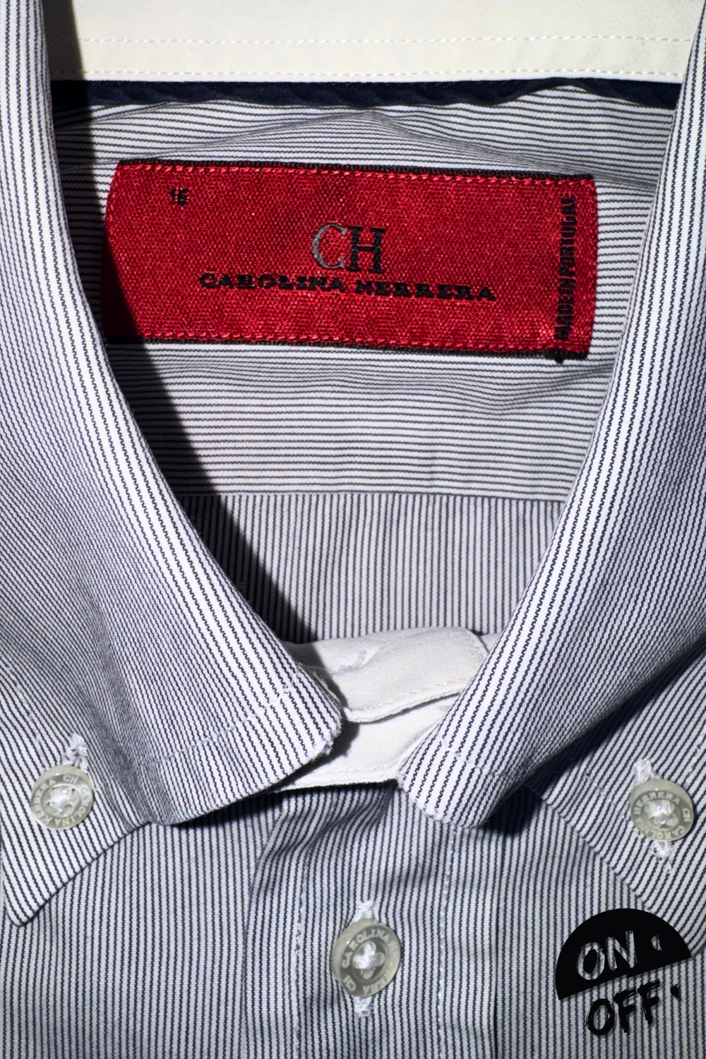 Carolina Herrera Camisa M — detalle 2