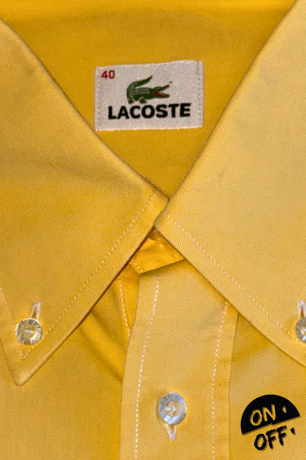 Lacoste Camisa L — detalle 2