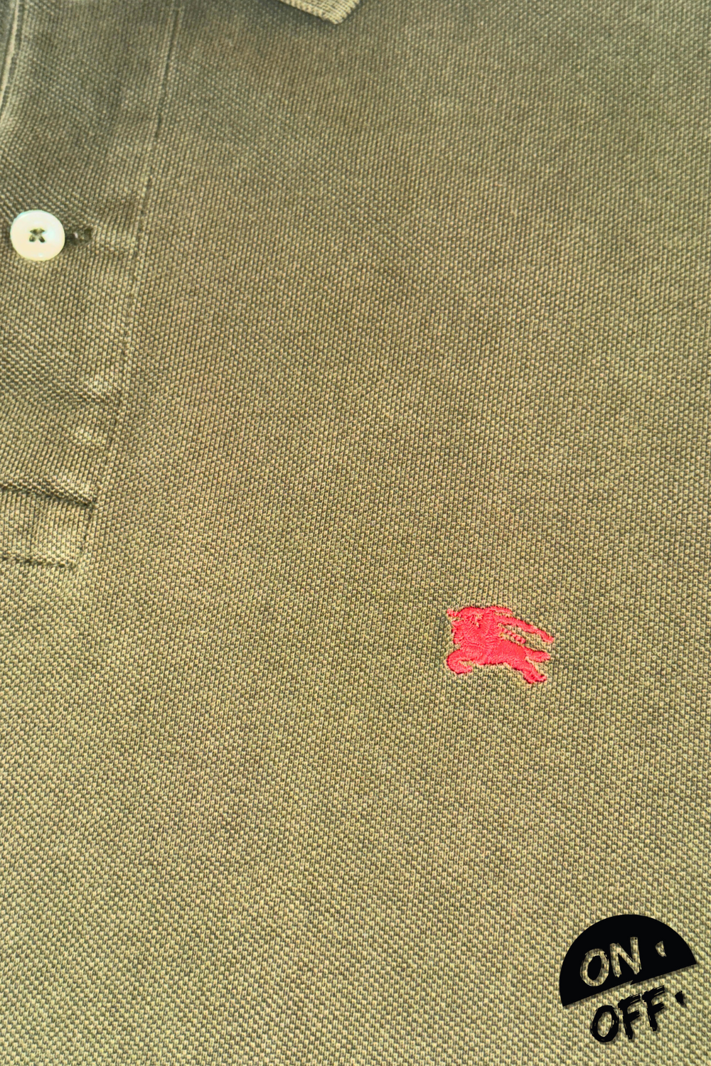 Burberry Polo XXL — detalle 3
