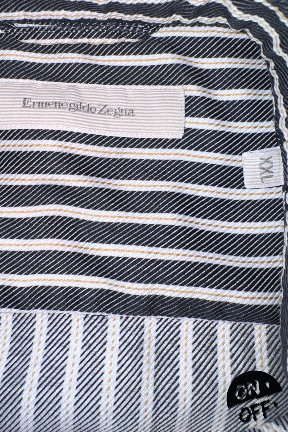 Ermenegildo Zegna Camisa XXL — detalle 3