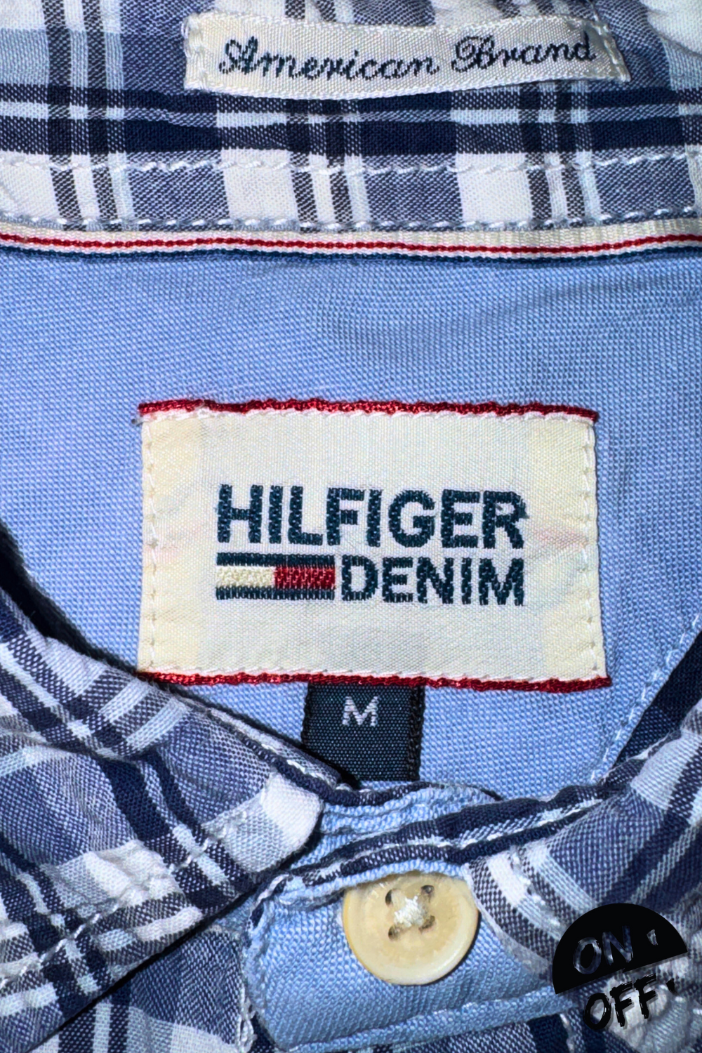 Hilfiger Denim Camisa M — detalle 3
