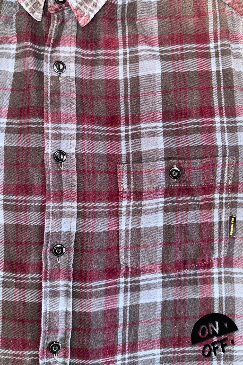 Quiksilver Camisa Manga Corta XS — detalle 3