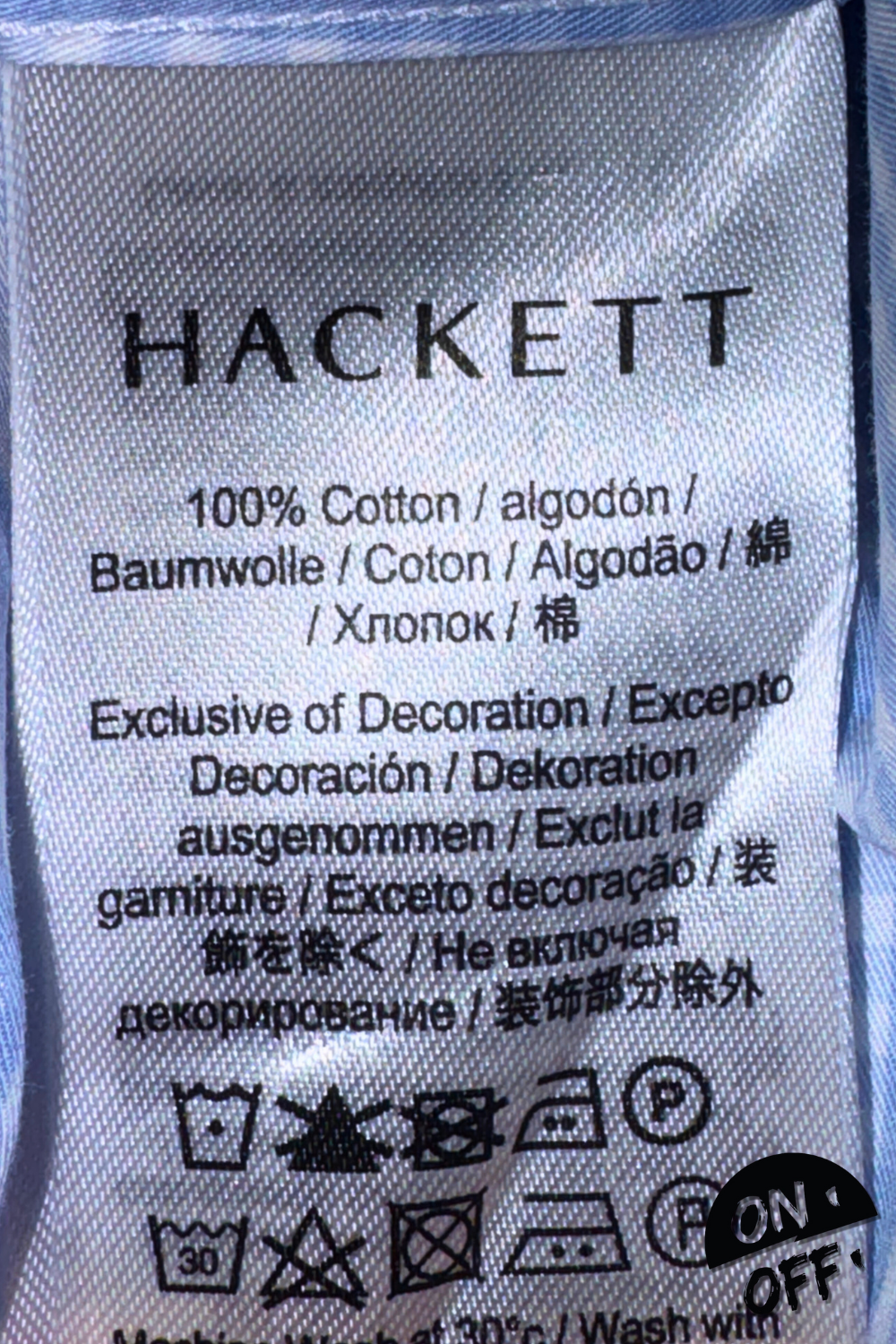 Hackett London Camisa L — detalle 4