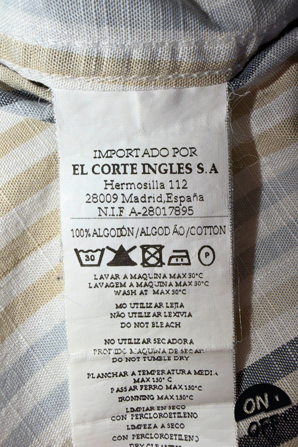 Lloyd's Camisa Manga Corta XL