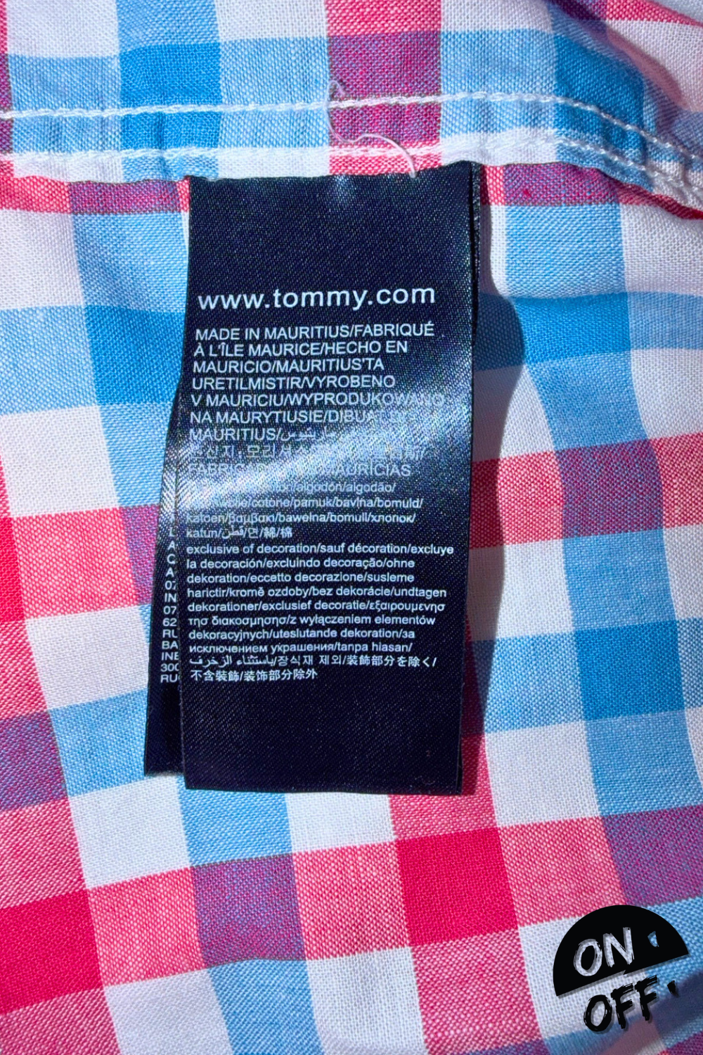 Tommy Hilfiger Camisa 3XL — detalle 4
