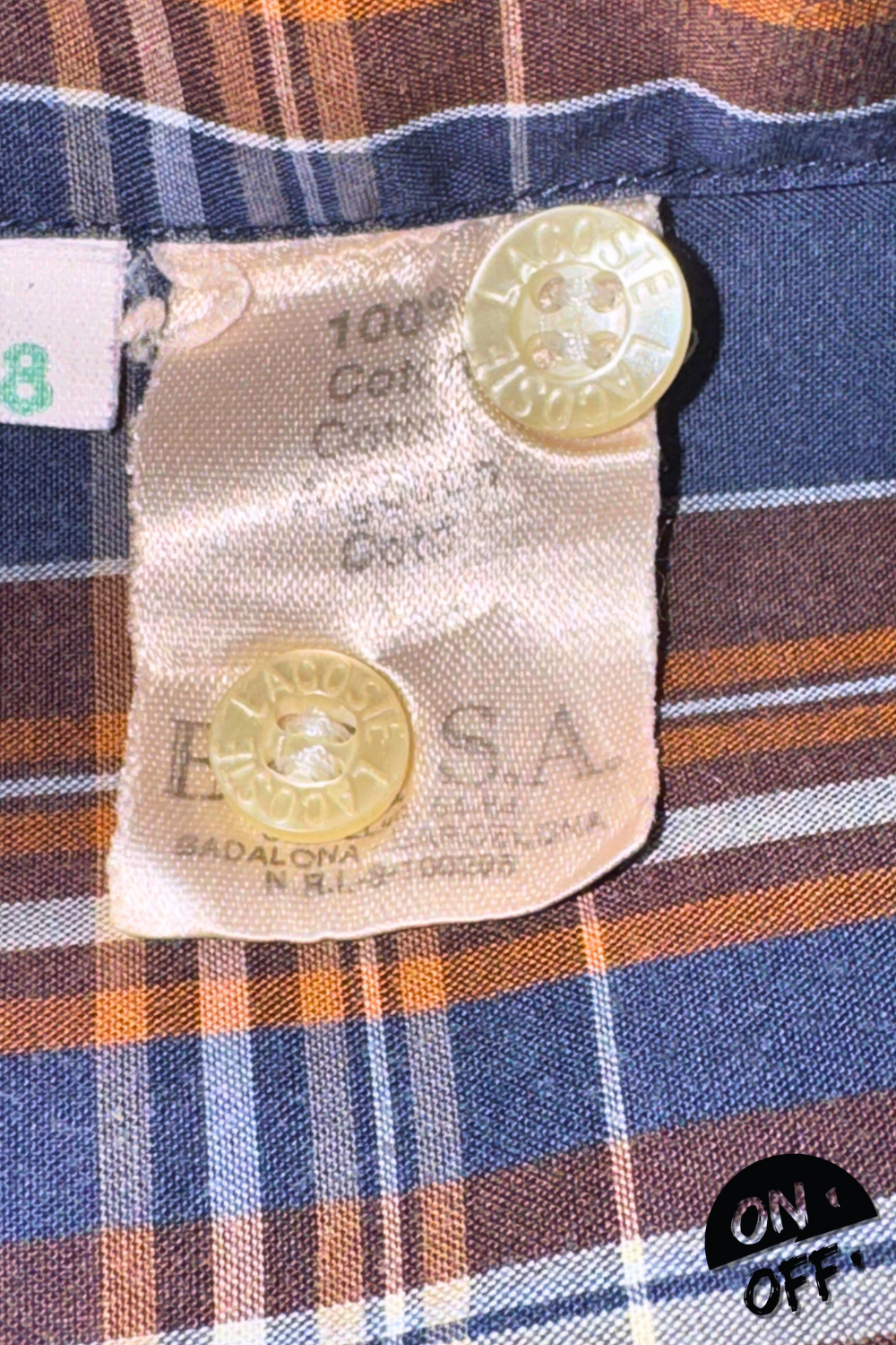 Lacoste Camisa XL — detalle 5