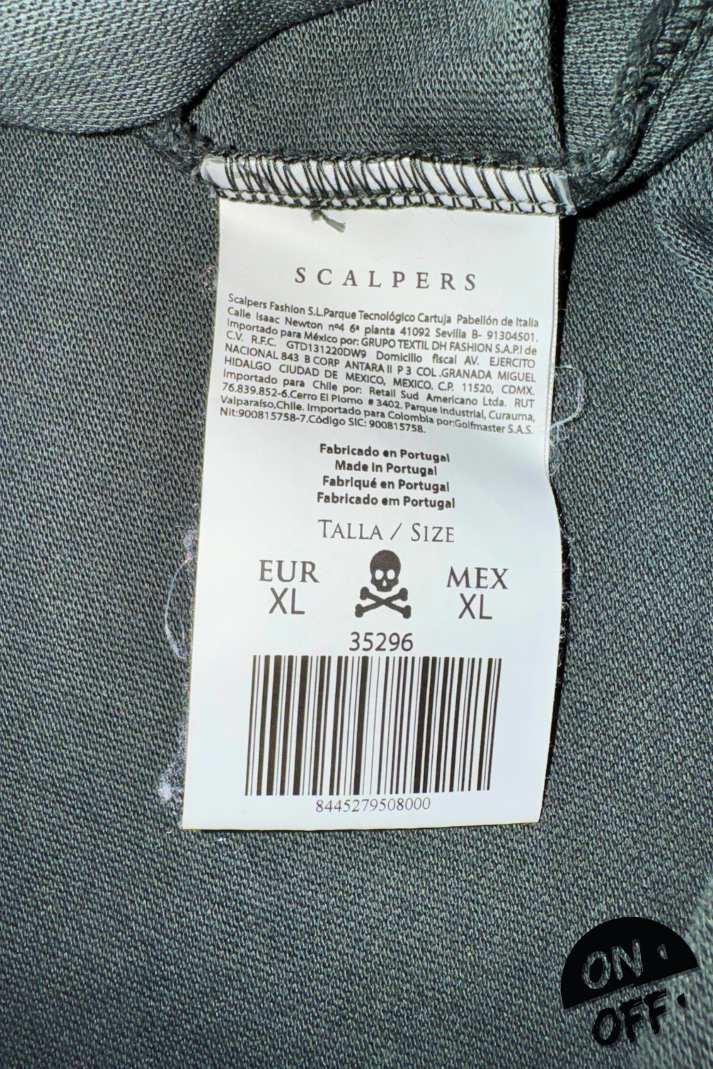 Scalpers Polo XL — detalle 6