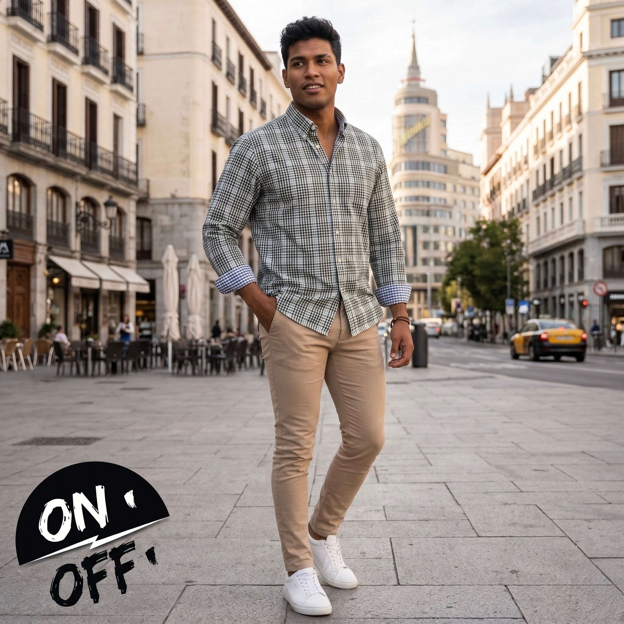 Inspiración editorial de Gant Camisa XXL