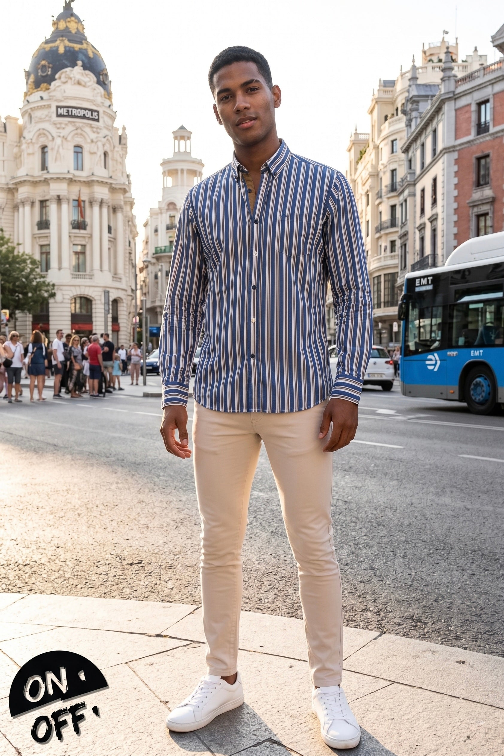 Inspiración editorial de Paul&Shark Camisa M