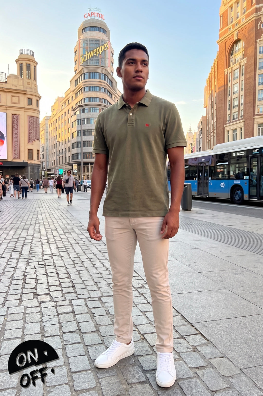 Inspiración editorial de Burberry Polo XXL