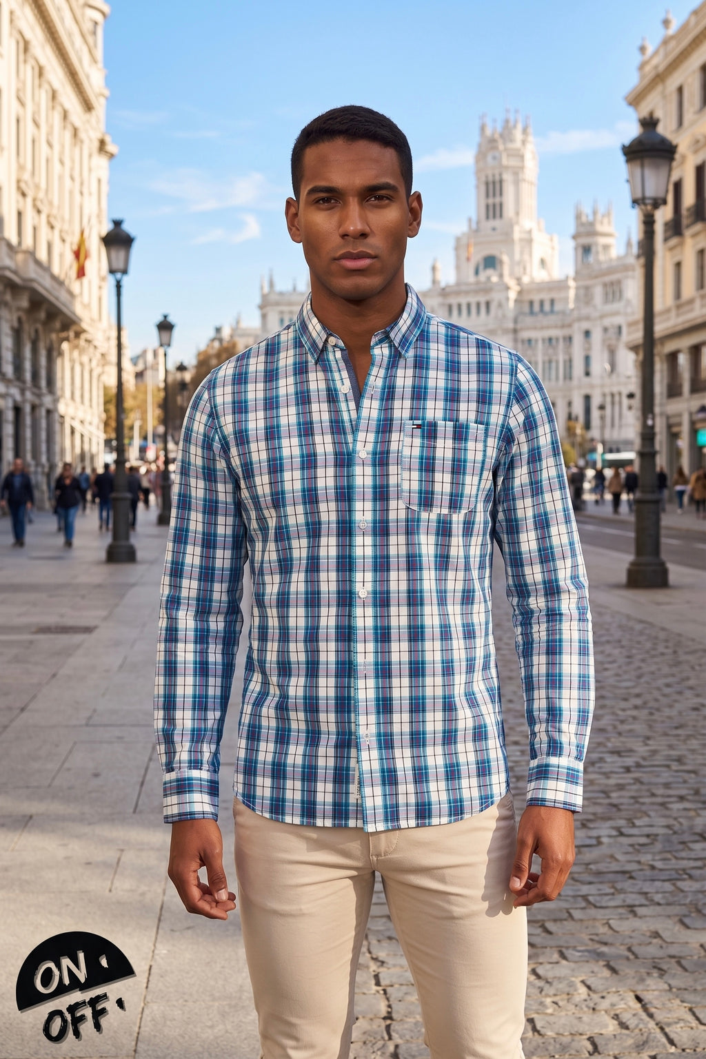 Inspiración editorial de Hilfiger Denim Camisa S