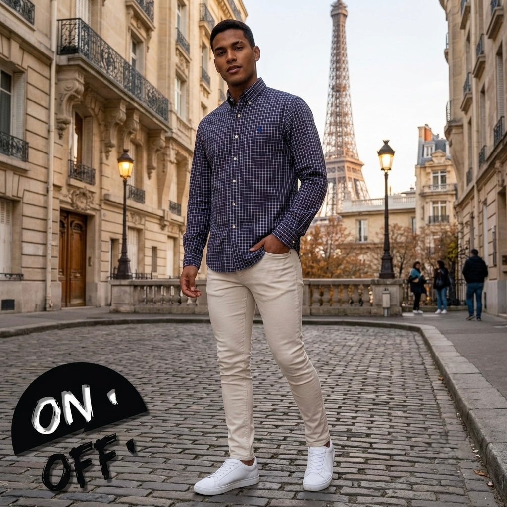 Inspiración editorial de Ralph Lauren Camisa S